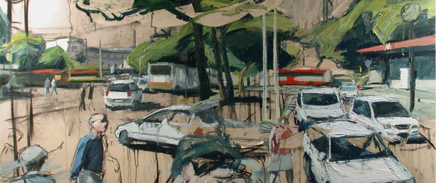 La proposta di matrimonio 150x200cm olio su tela 2004